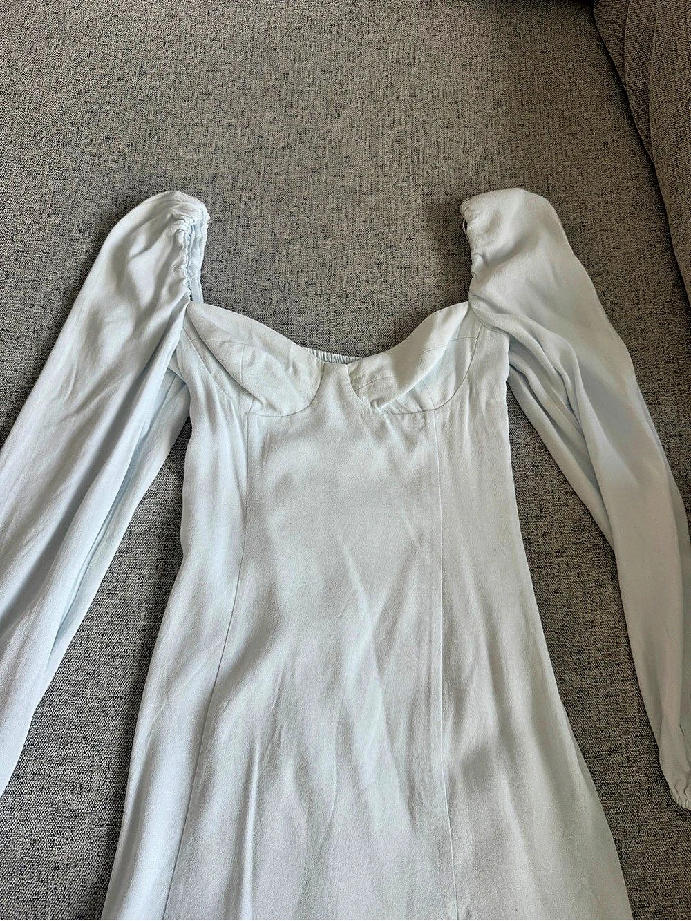Wilfred  Fable Sleeve Blouse in light blue   Like New